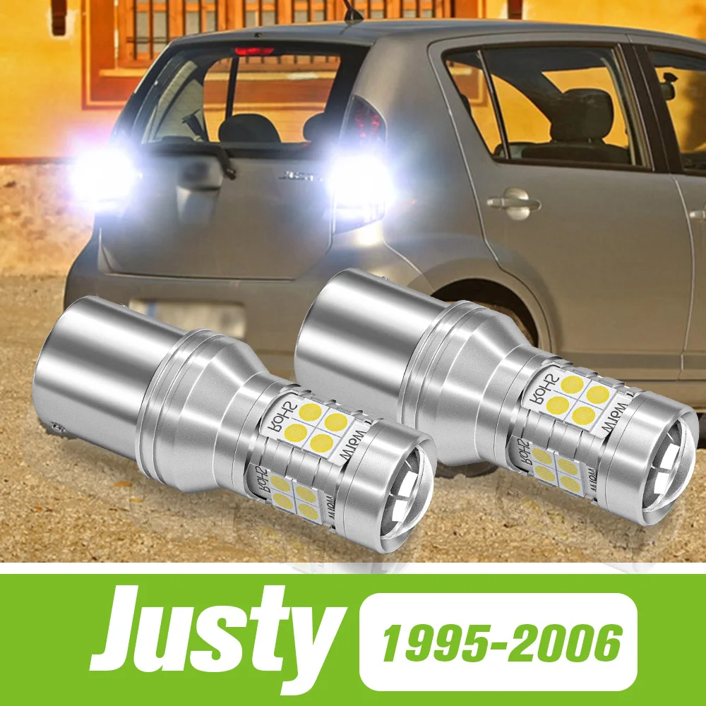 

2pcs For Subaru Justy 1995-2006 LED Reverse Light Backup Lamp 1996 1997 1998 1999 2000 2001 2002 2003 2004 2005 Accessories