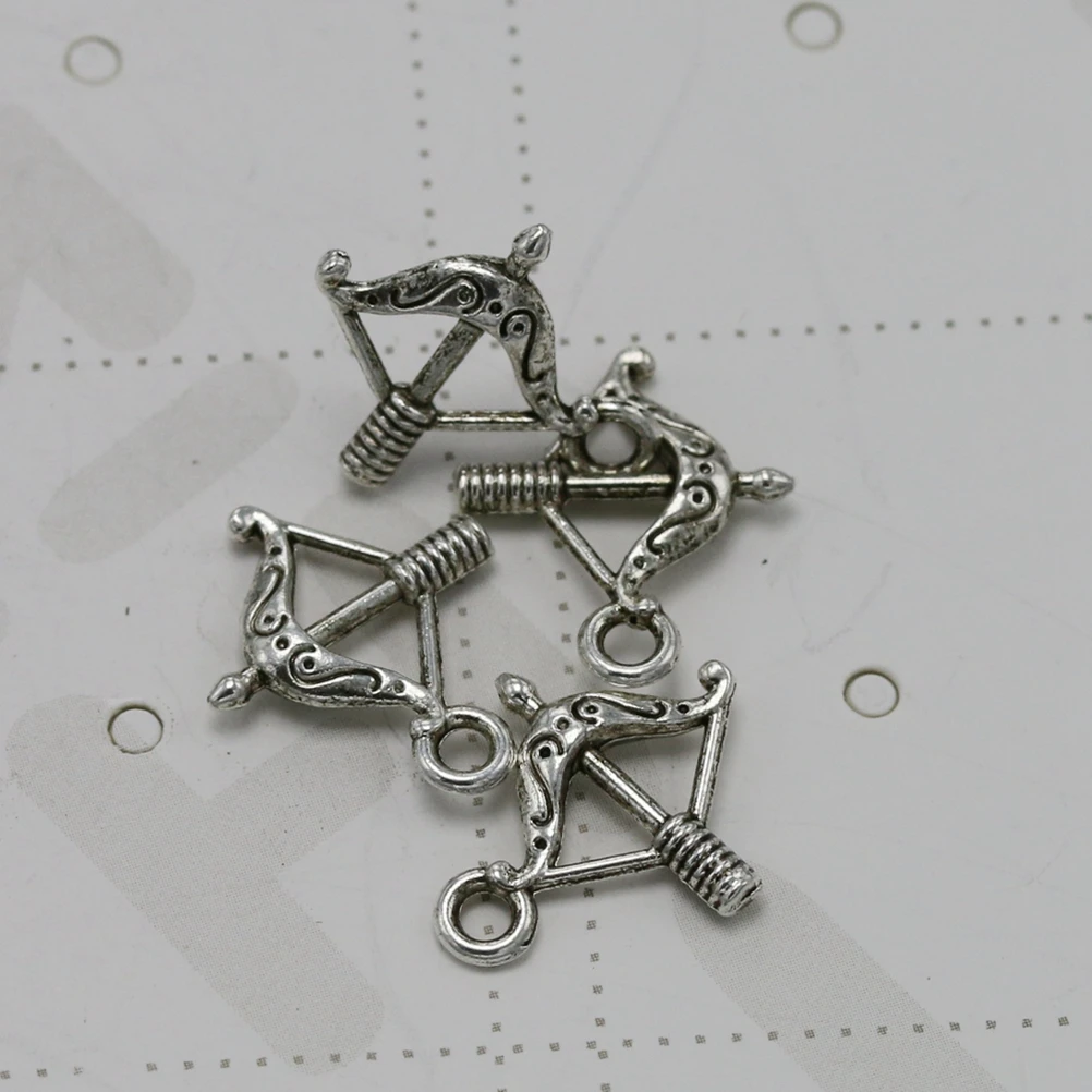 

100pcs Arrow Necklace Silver Alloy Pendant Alloy Pendant Charm Charm Unique Shape DIY Jewelry Making Accessories