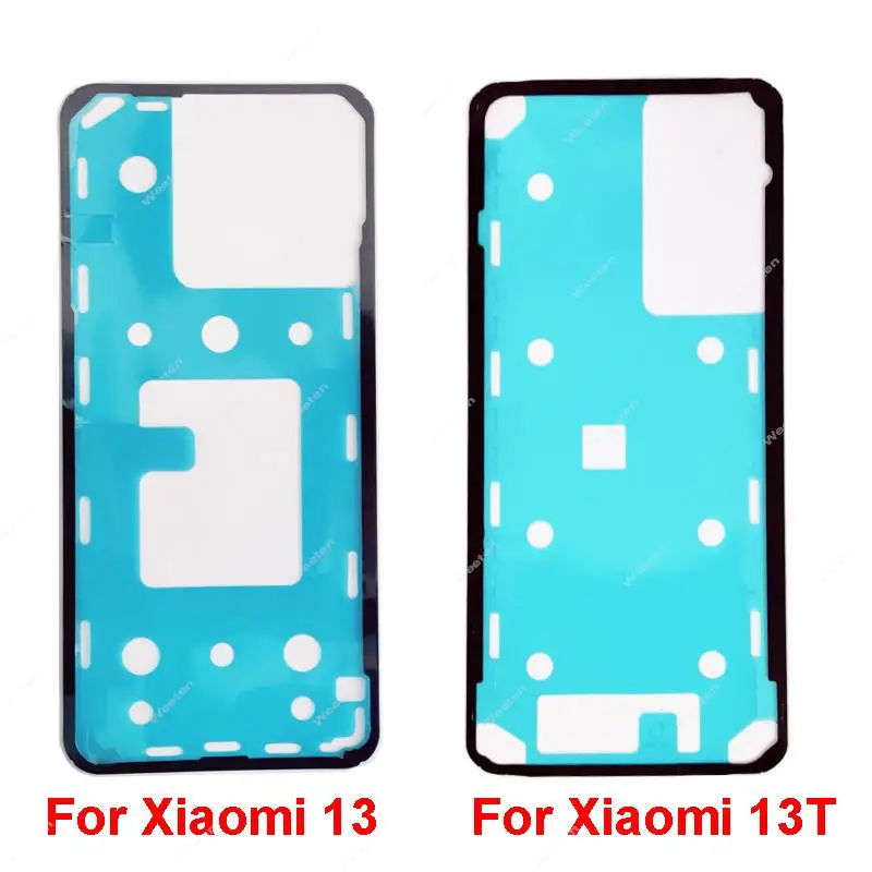 Back Battery Cover Adhesive Sticker For Xiaomi 13 13T Back Housing Adhesive Tape Replacement Repair Parts