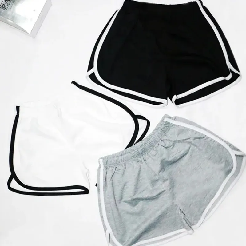 Women's Quick Drying Thin Running Shorts Elastic Loose Fitting Summer Fitness Anti-External Wear for Outdoor Leisure Activities