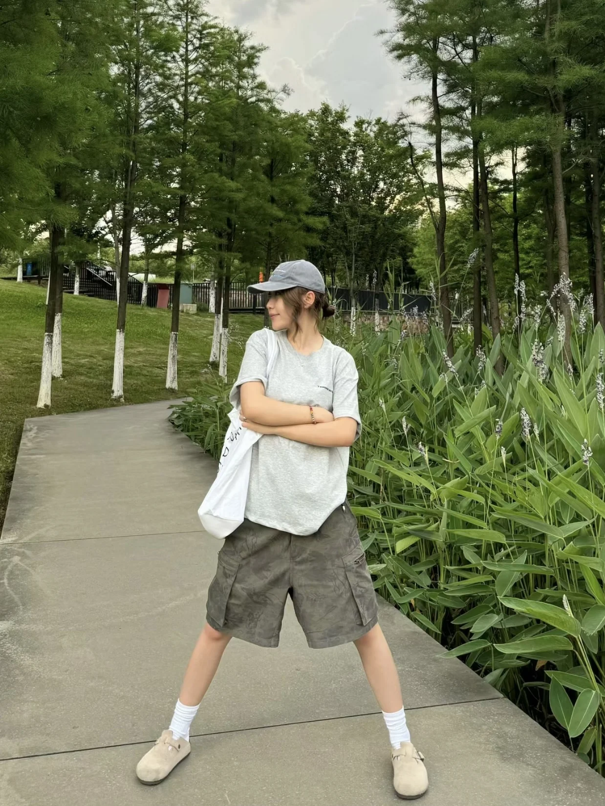 

American Retro Camouflage Loose Over-Knee Five-Quarter orts Men's Women's Casual Loose Fit Youthful Summer Faion