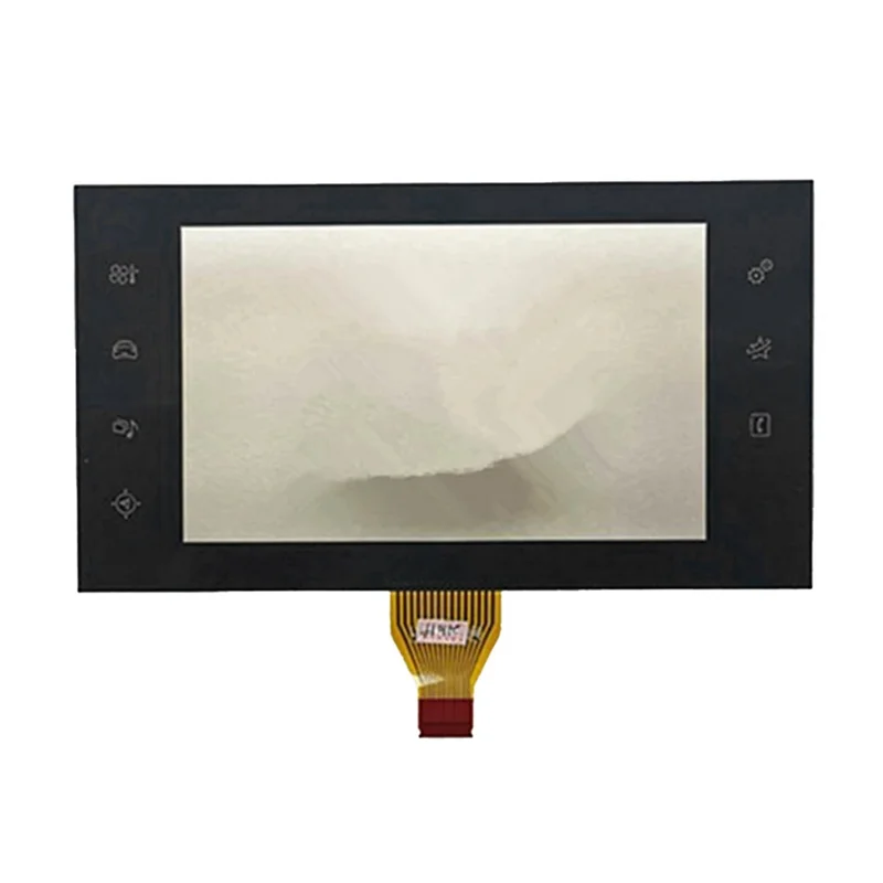 AASS-Car Monitor Touch Screen LCD Display For Citroen C4 Cactus 2014-2018 98010025Zd Automobile Replacement Parts