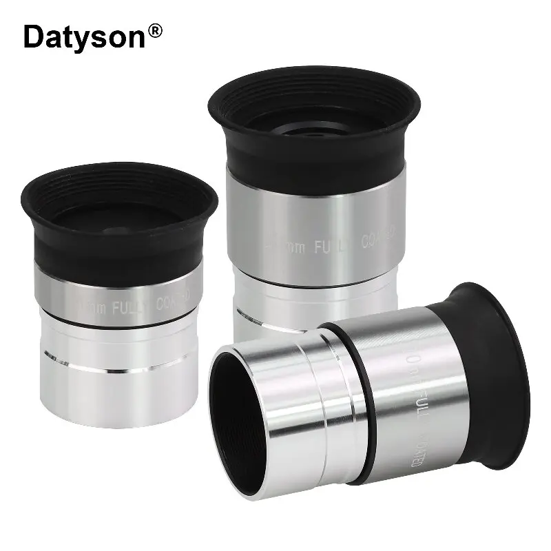 Ocular de Telescopio Huygens Datyson de 4 mm, 10 mm, 20 mm, 1.25 Pulgadas - Accesorio de Telescopio con Recubrimiento Multicapa Completo, con Rosca de Filtro Estándar de 1.25 Pulgadas, para Observación Astronómica Visual