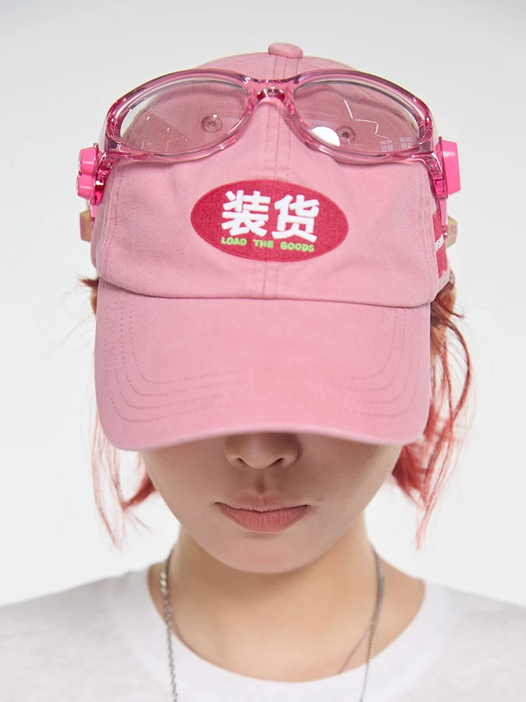 TIPSEVEN Original Design Soft Top Baseball Cap Couple Trendy Casual Stitching Cotton Cap Unisex Summer New Arrival