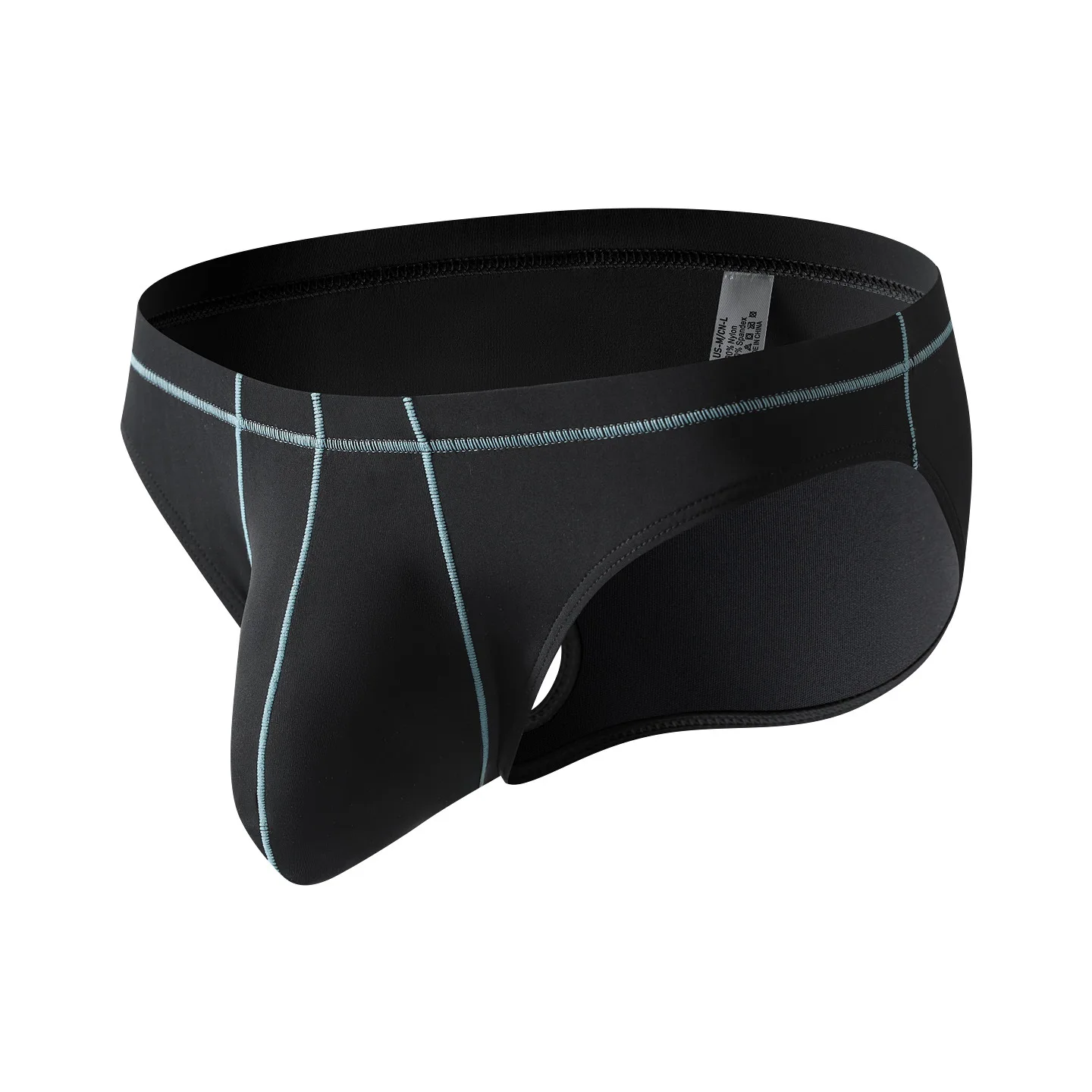 Mens Underwear Briefs SoftNylon Panties For Man Brief Shorts Homme Ropa Patchwork Low Waist Underpants Cueca Plus Size M-XXL 3