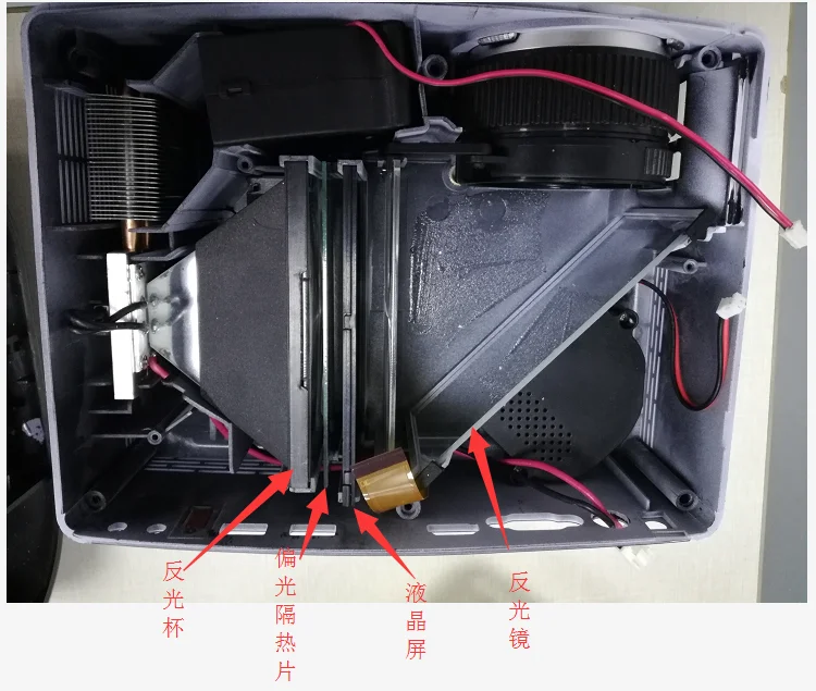 4-zoll LED Projektor Wärmedämmung Patch Reparatur LED Projektor Universal Wärmedämmung Glas Wärmedämmung Glas Vergilbung