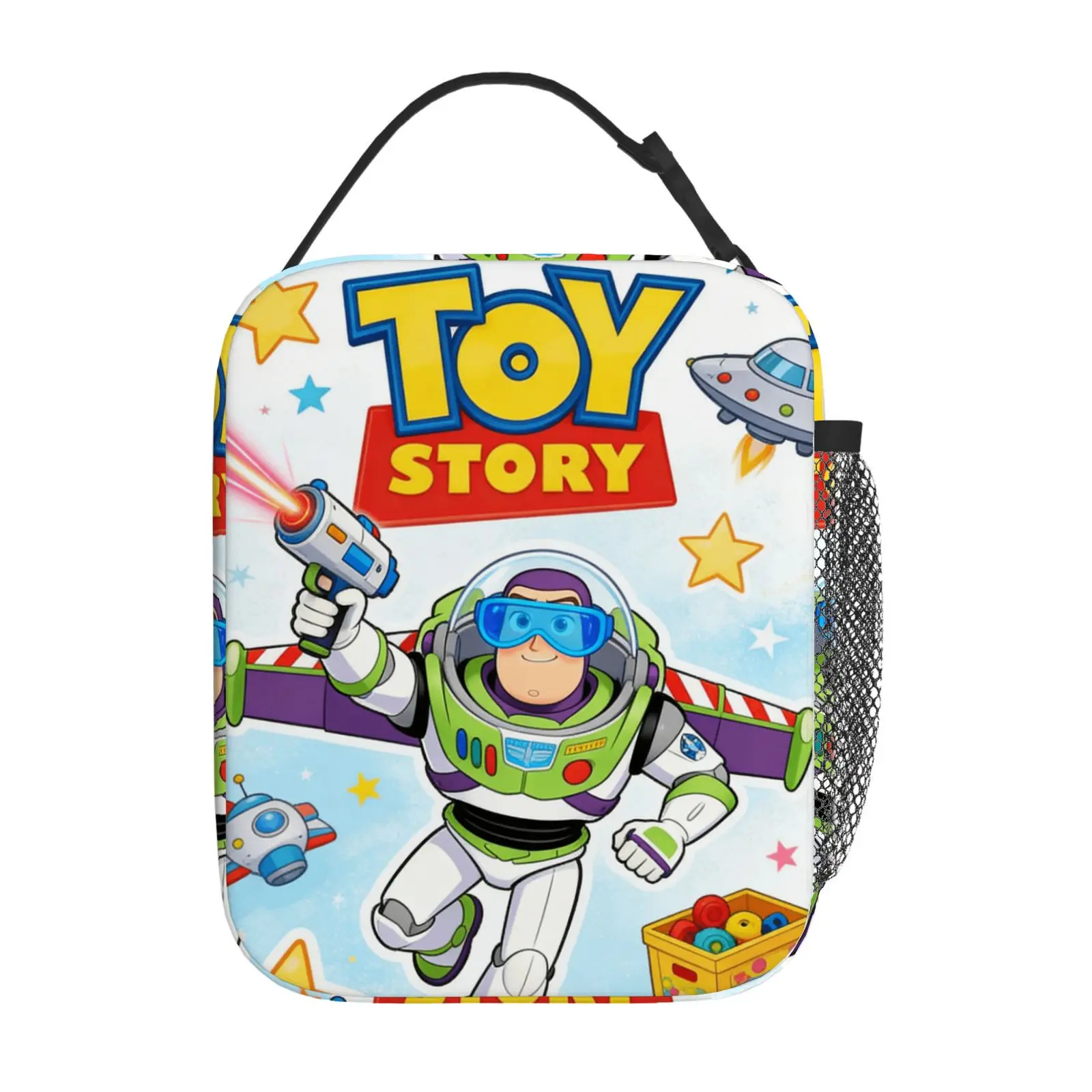 

1 шт. Милая сумка для обеда в стиле Базза, подходит для повседневного использования, сумка для обеда на работу, подарок.