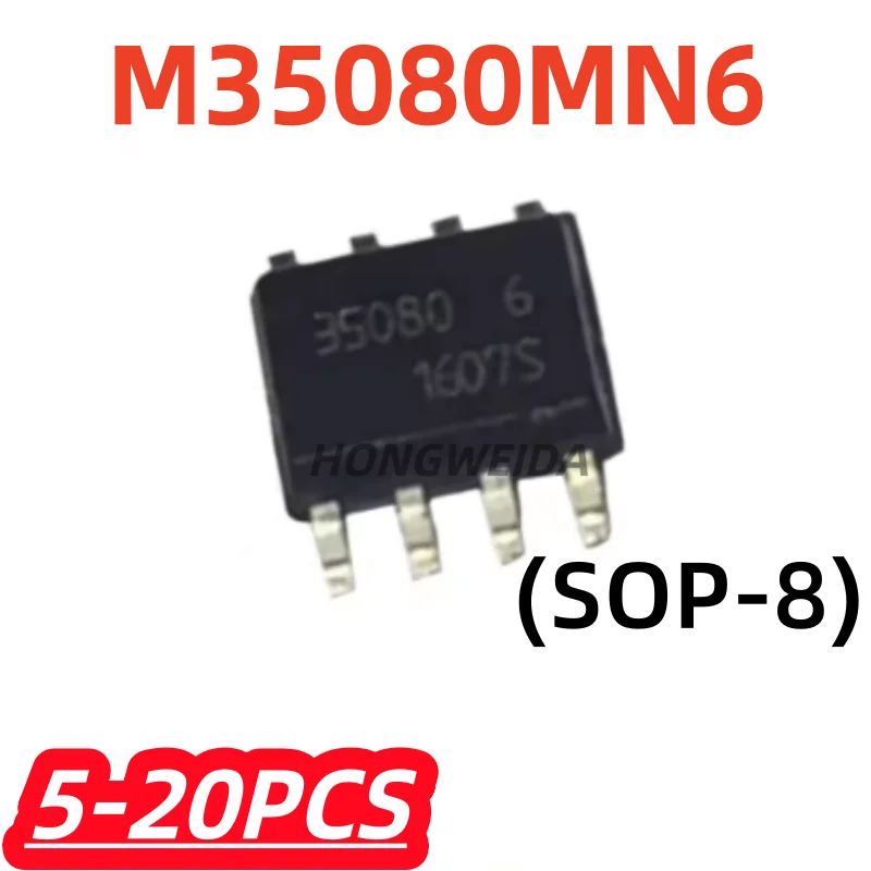 5-20Pcs/lot 100% New M35080MN6 M35080 6 35080 6 Registers Car Tuning Table IC Watch Chip SOP8 Original Chipset