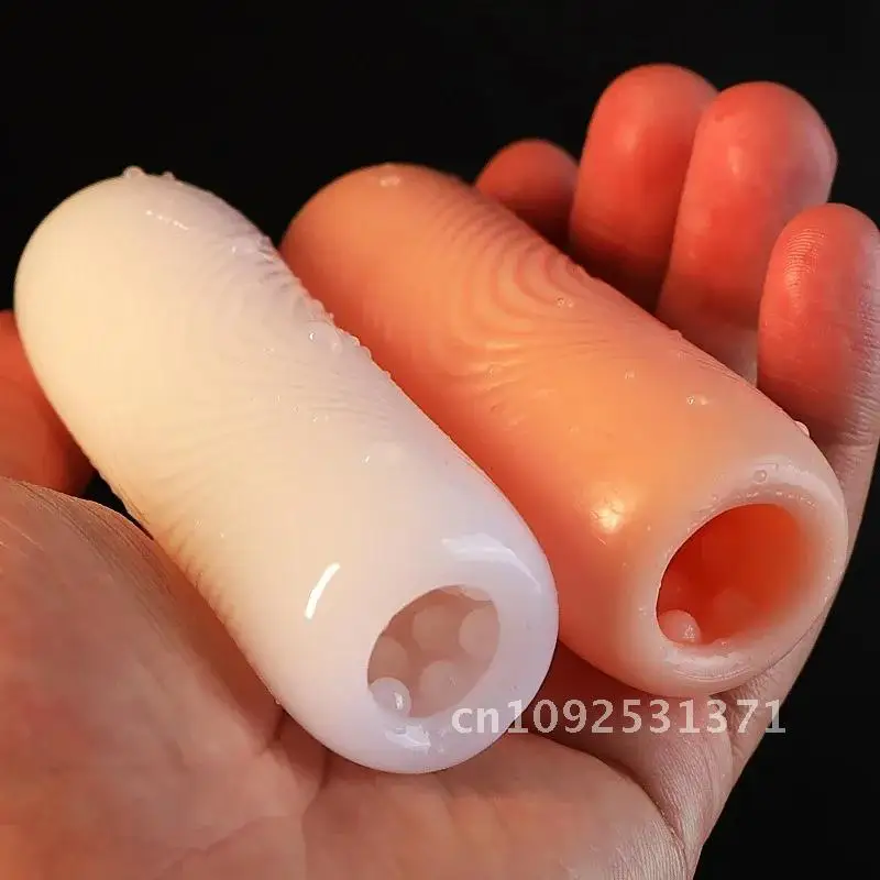 8.5cm Sex Toys for Male Masturbator Soft Stick Manual Aircraft Cup Portable Penis Message Trainer Blowjob Sexy Pussy Adult Toys