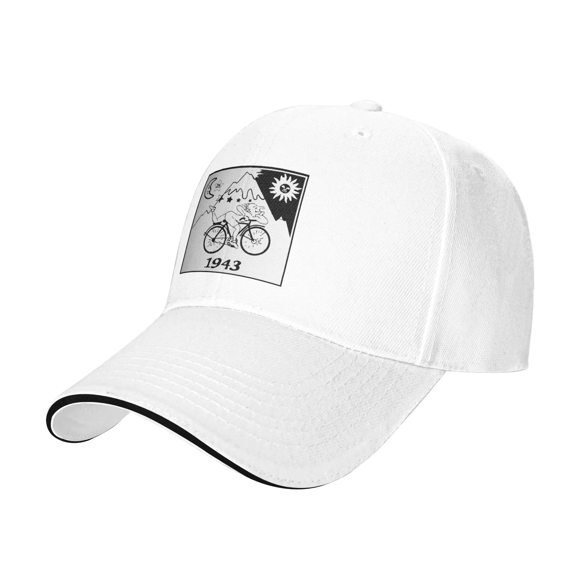 Discovery Of LSD Albert Hofmann Cap Casual Baseball Caps Adjustable Hat Hip Hop Summer Unisex Baseball Hats Customizable