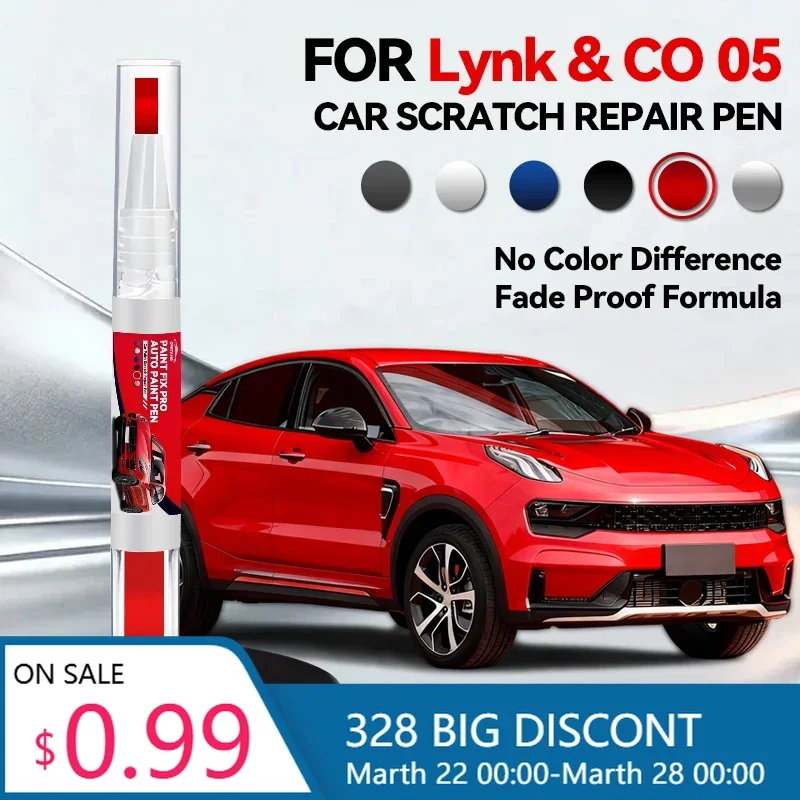 

Ручка-корректор для ремонта лакокрасочного покрытия Geely Lynk & CO 05, средство для удаления царапин, аксессуары для авто, черный, белый, фиолетовый, красный
