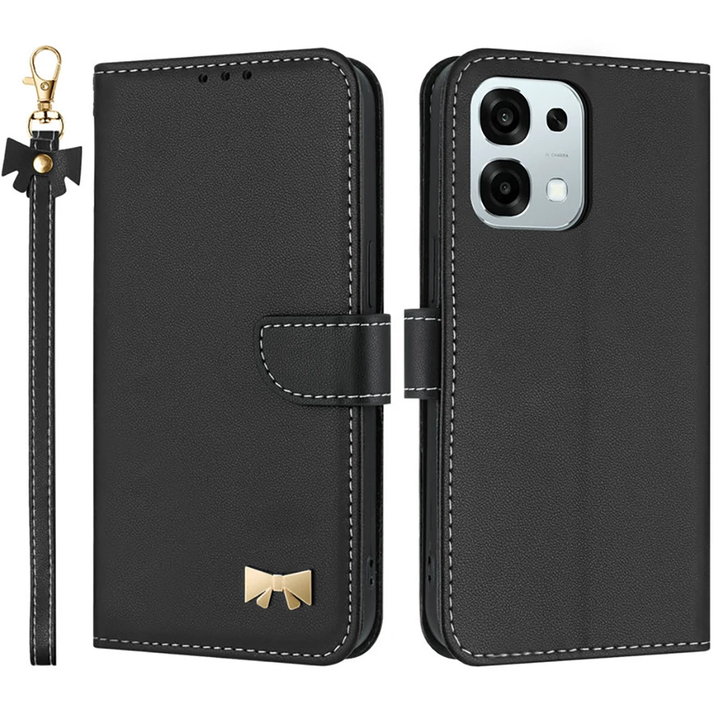 حافظة لهاتف OPPO A6 Pro 5G 4G 2025 كروس بودي بطاقة جلدية مغناطيسية كتاب كوكه لهاتف اوبو A5 Pro A5X A3X A3 X A 5 محفظة فوندا