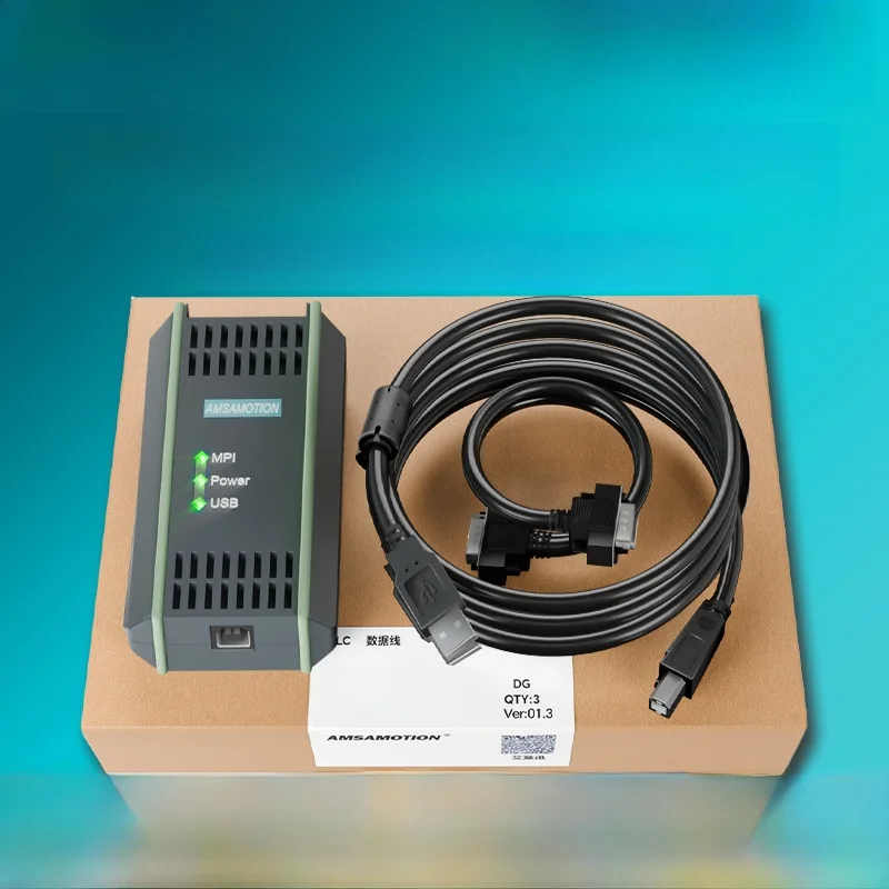 

S7200 Smart 300 PLC Proamming Cable USB PPI Data Download Wire for al Control Industrial Auation