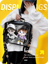 Ita Backpack Cute ITA Bag Doll Bag Girls Student Transparent Rucksack Ita Bag Crossbody Women Itabag Lolita Purse School