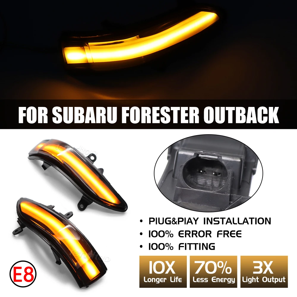 

Динамический фонарь для Subaru Forester Outback Legacy Tribeca Impreza wrx