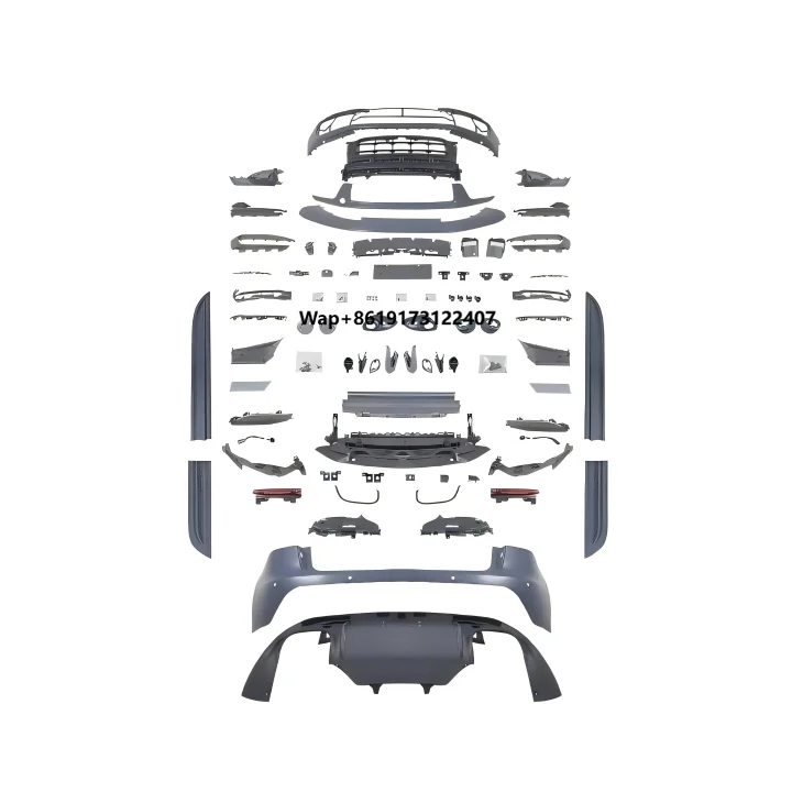 

New for (95B) 2014-2025 Front and Rear Clip-On Bumper Kit with Clips for Model Year Upgrade