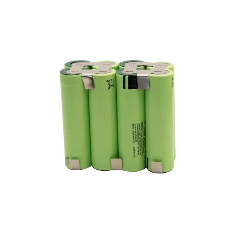 100% original NCR18650B 12v 16.8v 21v 25v welded lithium battery pack NCR18650B 3400mAh, suitable for 18V screwdriver batteries