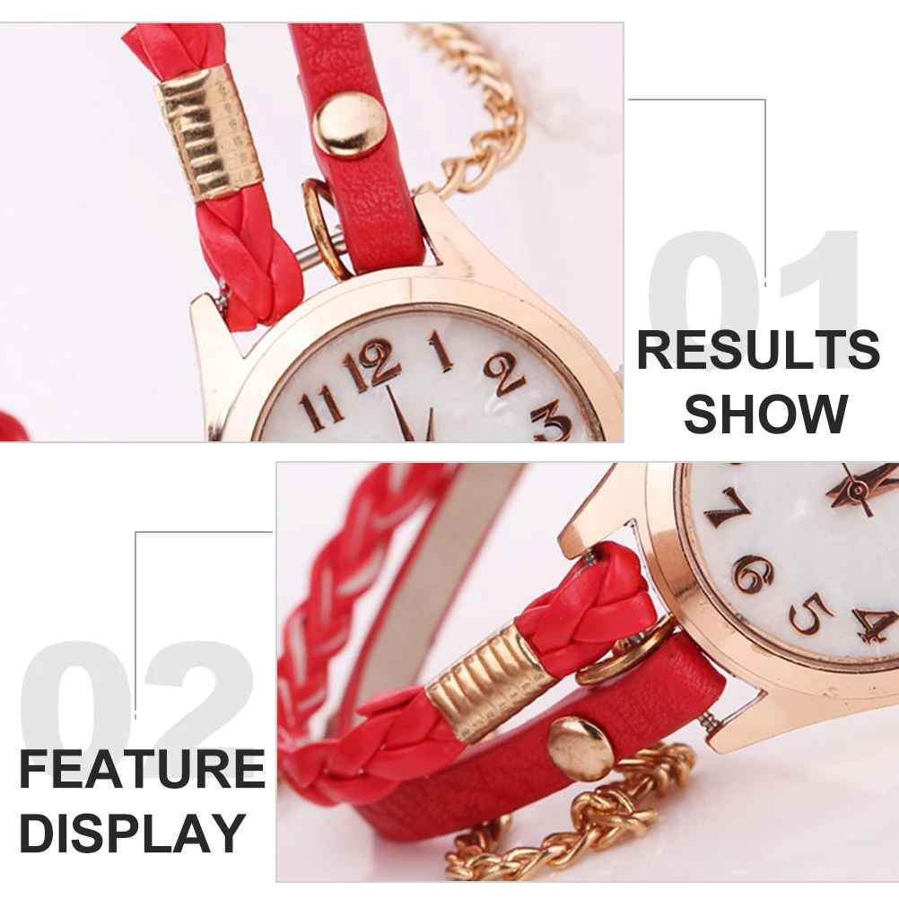 

Vintage Bracelet Watch 's Watches Fashion Bracelets for Ordinary Glass Mirror Wrist