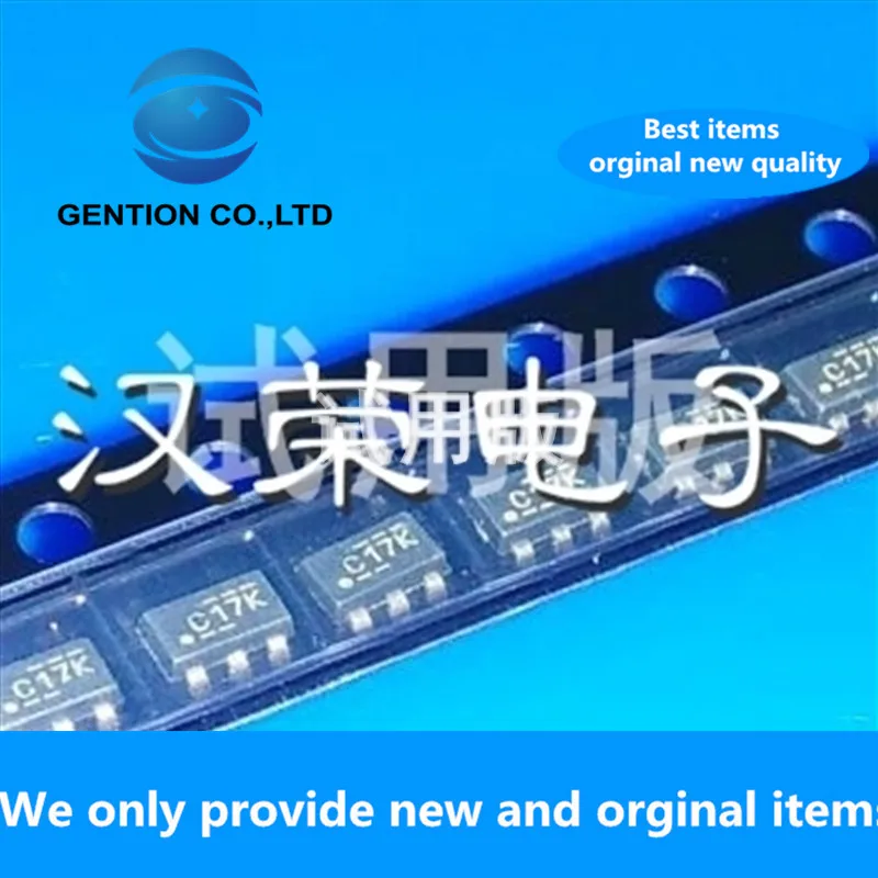 50PCS 100% New original SN74LVC1G17DBVR C17K silk screen SOT23-5 Schmitt trigger