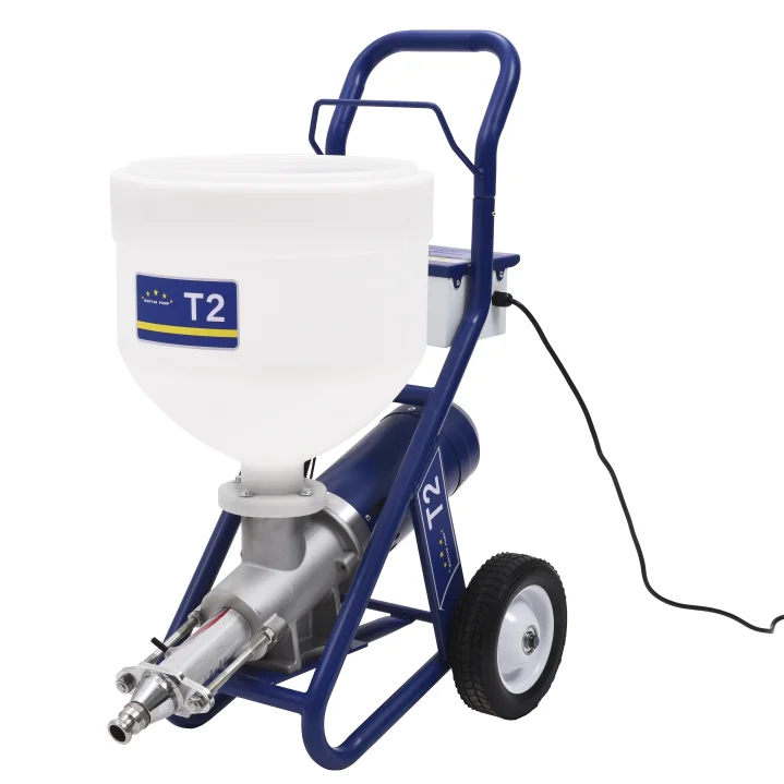 factory direct selling T2   1100W 10L/min texture mortar sprayer