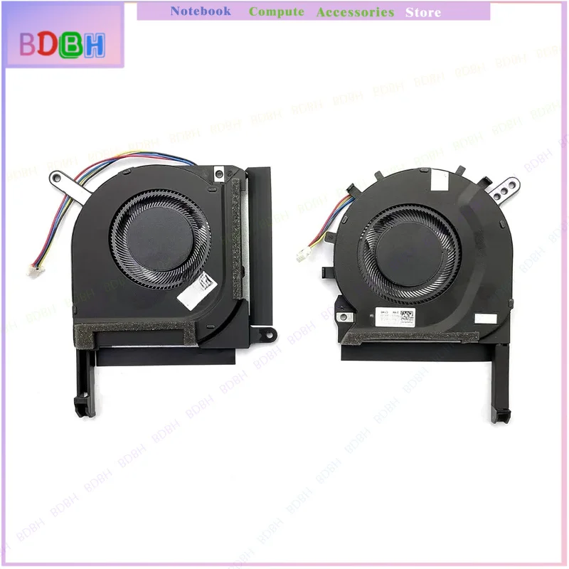 New CPU GPU Cooling Fan Replacement for ASUS TUF A15 A17 FA706Q FA506Q FA506QR 2021 FNCX DFS5K22B056738 FNCY DFS5K221153718 Pair