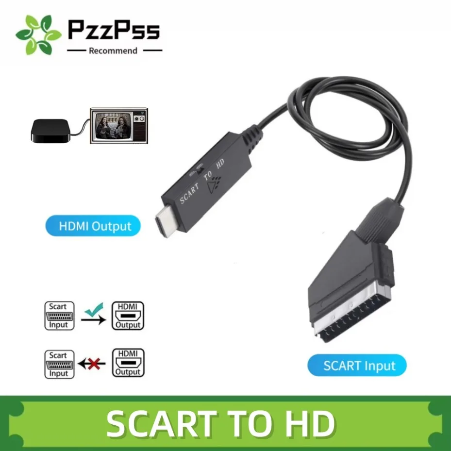 1M Scart To Hdmi Co…