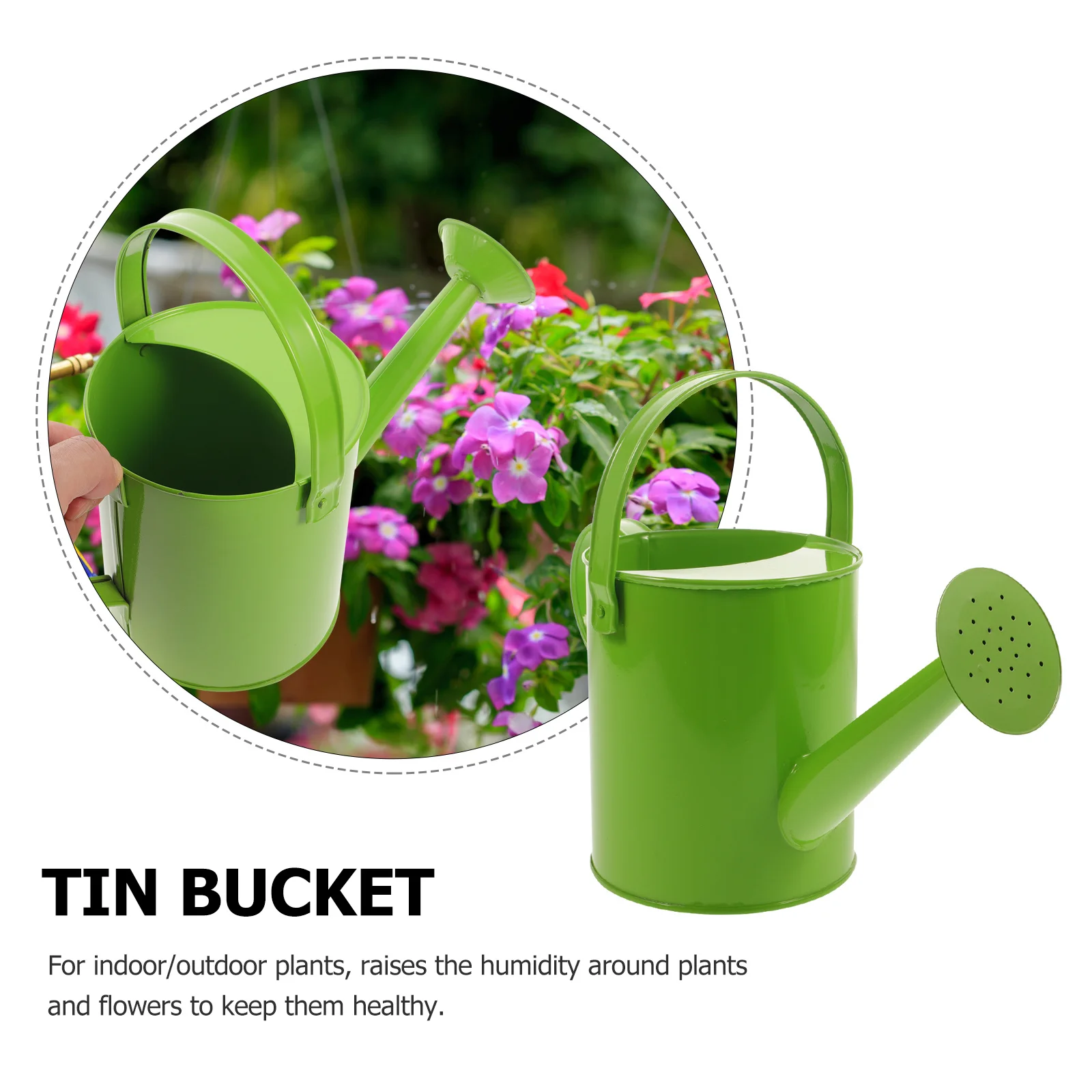 

Watering Can Large Capacity Long Spout Kids Garden Tool For Indoor Outdoor Plants Horticulture Flower Care Irrigation