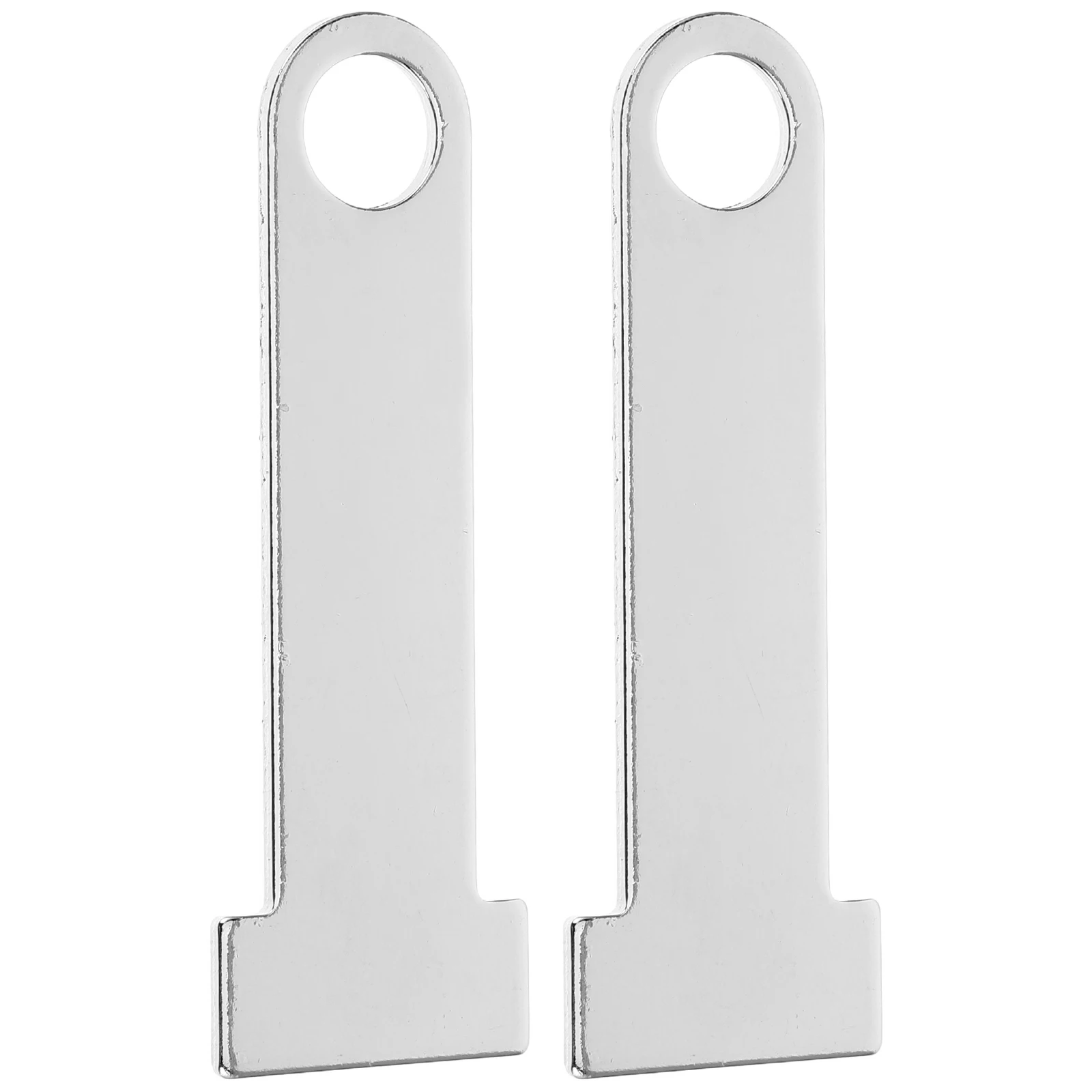 

1 Pair Brackets Universal Strap Ring Lock Extension Durable Alloy Theft Prevention Accessory For Motorbike Security