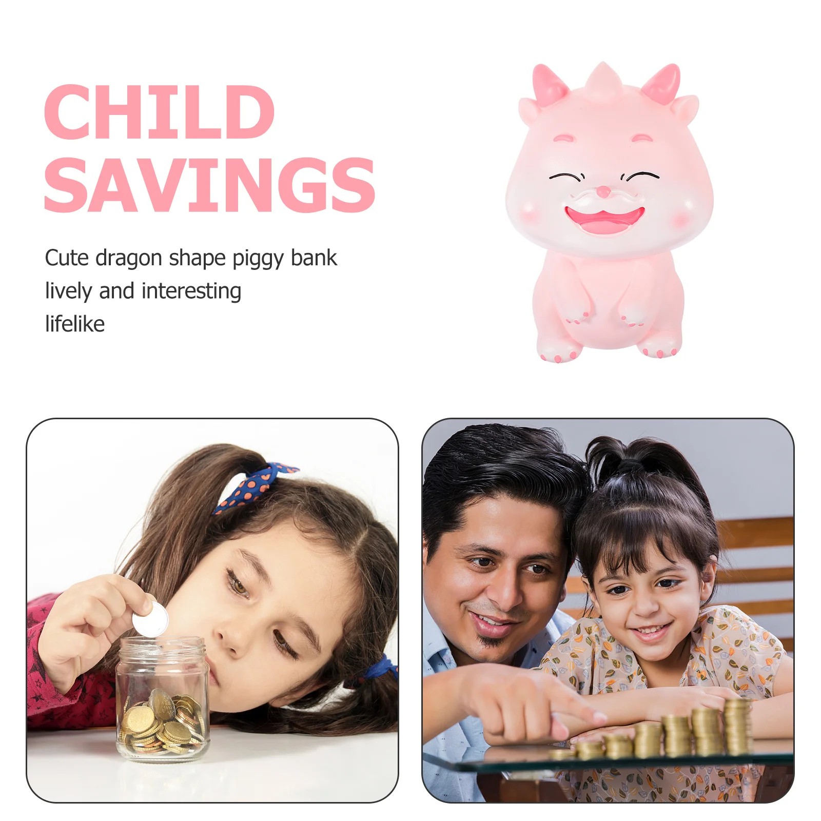 Leuke Draak Spaarpot Kids Munt Bank Schokbestendig Geld Opbergdoos Slaapkamer Ornament Nieuwjaar Decoratie Draak Spaarpot