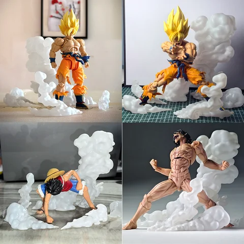 1/12 Scale Soldier GK Accessories Fight Smoke Special Effects Battle Scenes Props Model For 6 Inch Action Figure Body