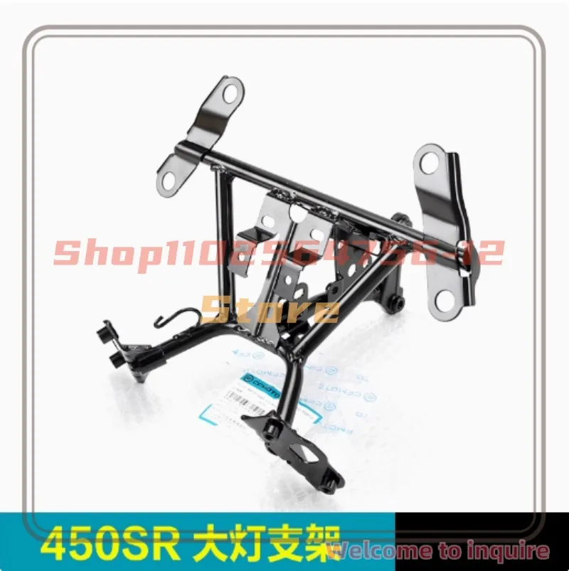 

For CFMOTO Motorcycle 450SR/SRS CF400-6-9-12 Headlight Bracket Headlight Welding Assembly