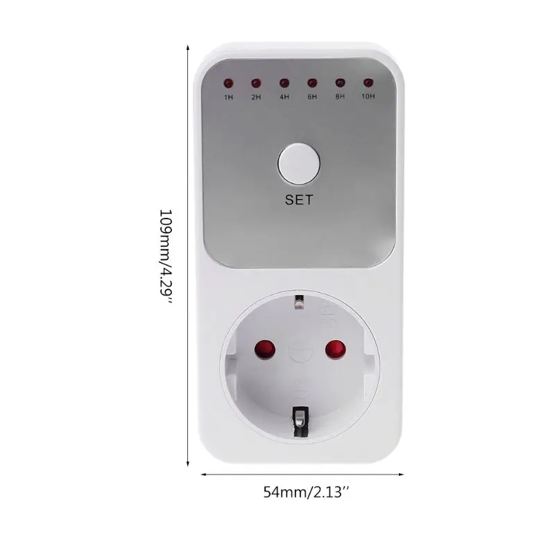 Countdown Timer Socket Intelligent Time Setting Switch Timer Control Sockets EU Plug A0NC