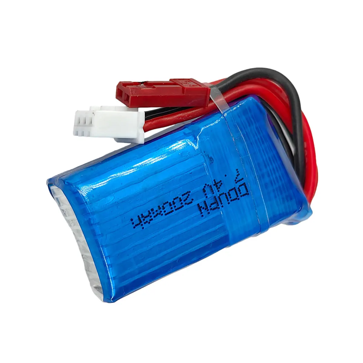 7.4V 2S 200mAh 20C LiPO Battery JST plug for RC scale 1/36 Model Buggy Truck F3P Indoor micro aircraft