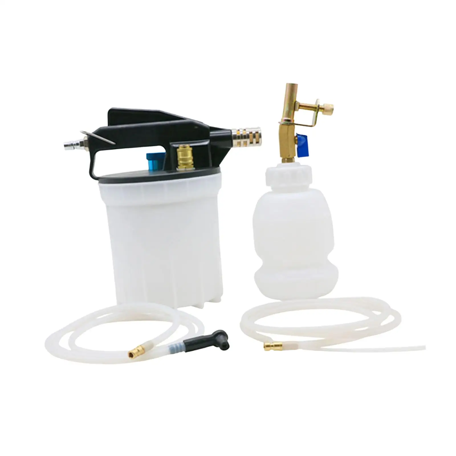 Car Brake Oil Change Set with Flexible Hose Car Brake Fluid Extractor Set Portable Replacements 3L for Motorcycle Truck