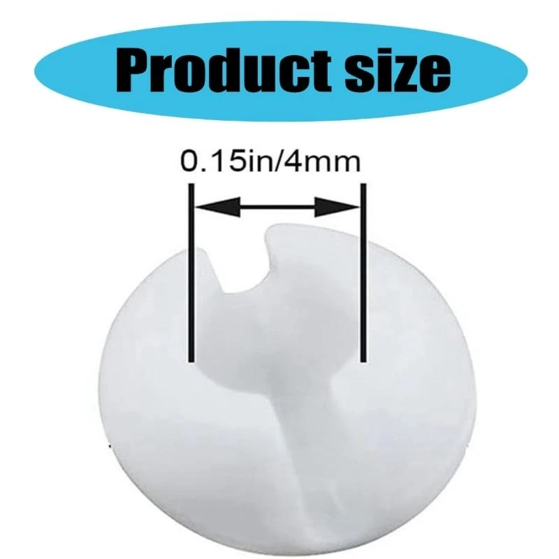 20pcs Roller Shade Beds Crain Crimp Stops Stoppers Stoppers Chain Chain Chain Fivelas Limitado Paradas bloqueio A2BB