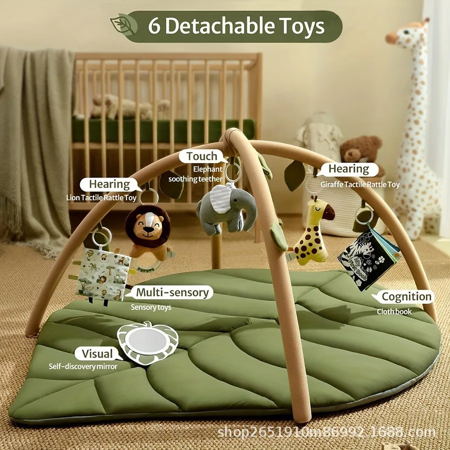 parque-de-juegos-multifuncional-hot-spot-baby-leaf-con-valla-tapete-de-gateo-y-escalada