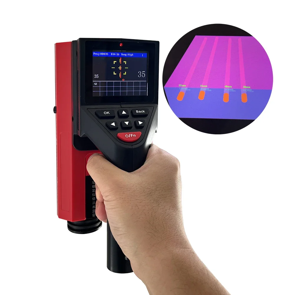 Rebar Detection System Scanning Machine Finder In Concrete Scanner For Rebar Sensor 3D R800