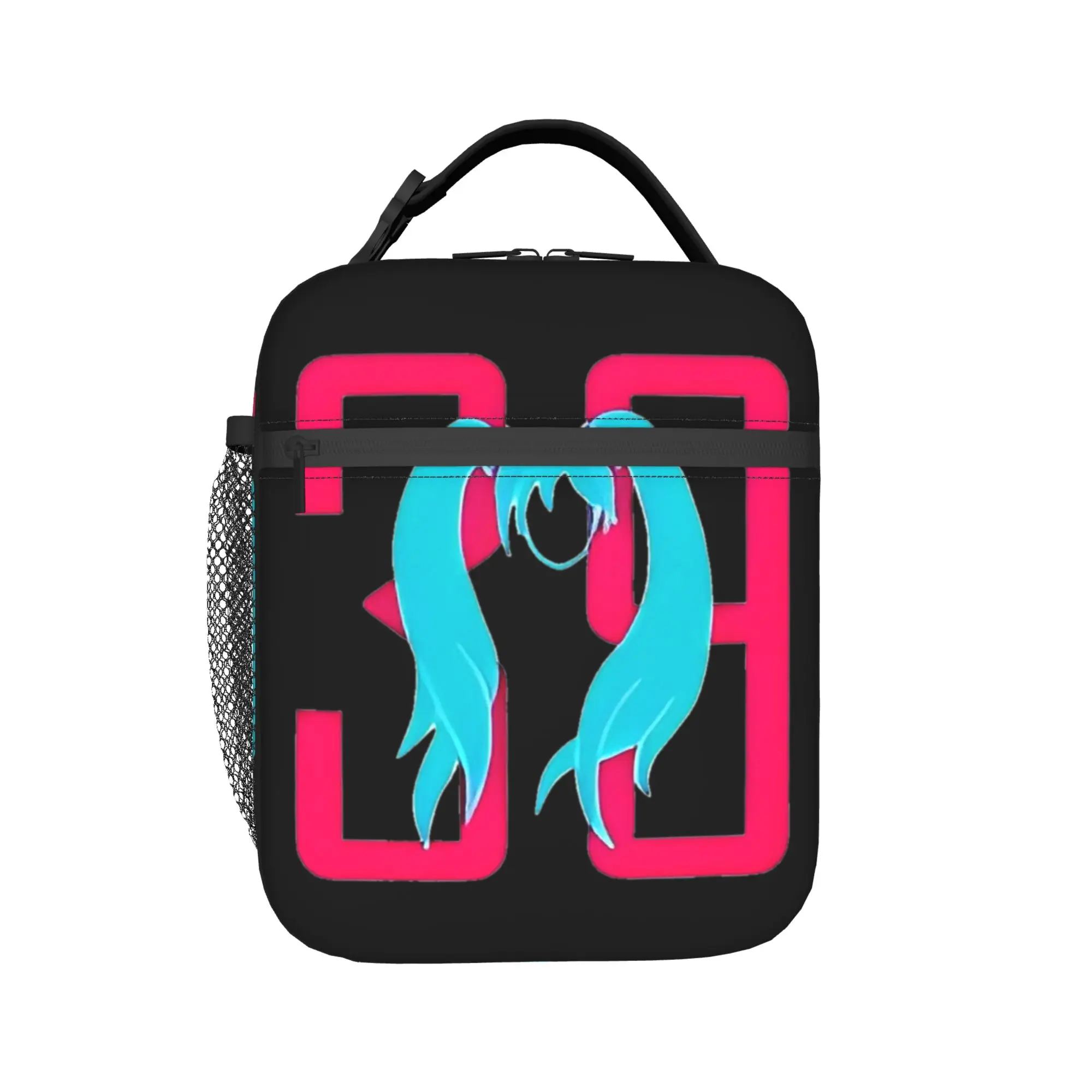 

Hatsune Miku 39 Thermal Insulated Lunch Bags for Travel Portable Food Bag Container Men Women Thermal Cooler Lunch Boxes