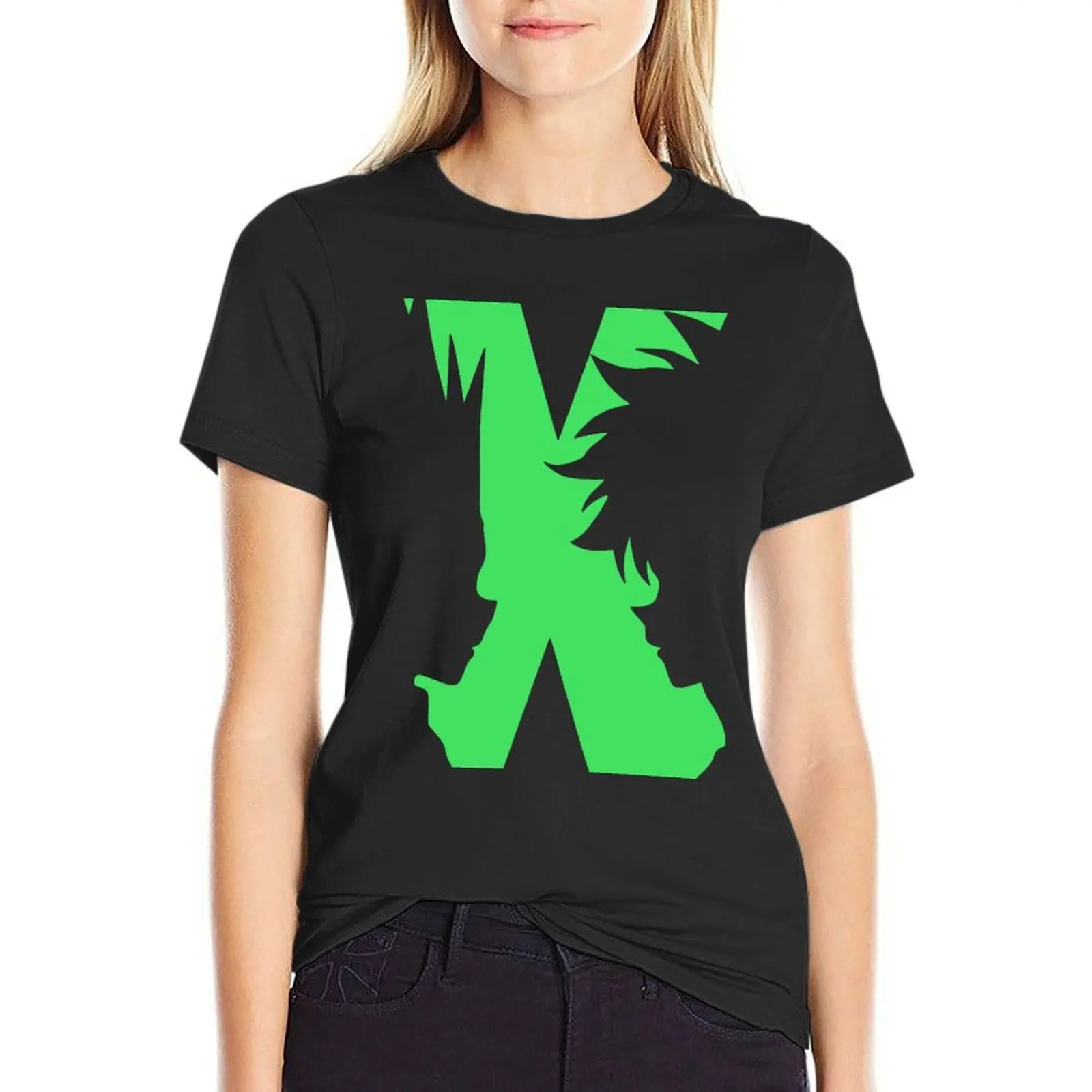 

GXK T-Shirt kawaii clothes quick drying Women's summer blouses 2024
