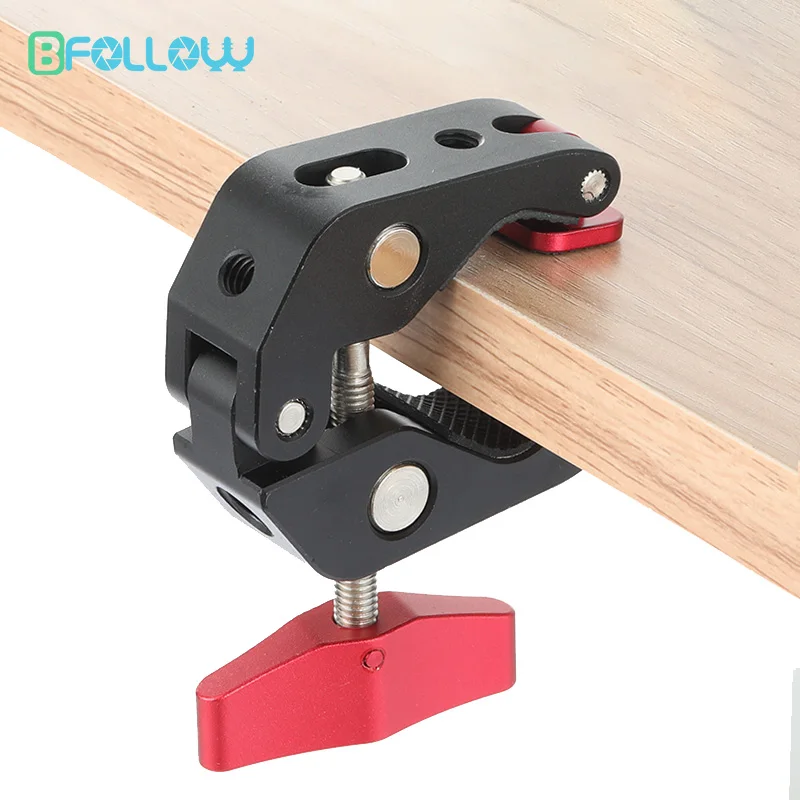 BFOLLOW Clamp Mount Aluminum with 3/8\