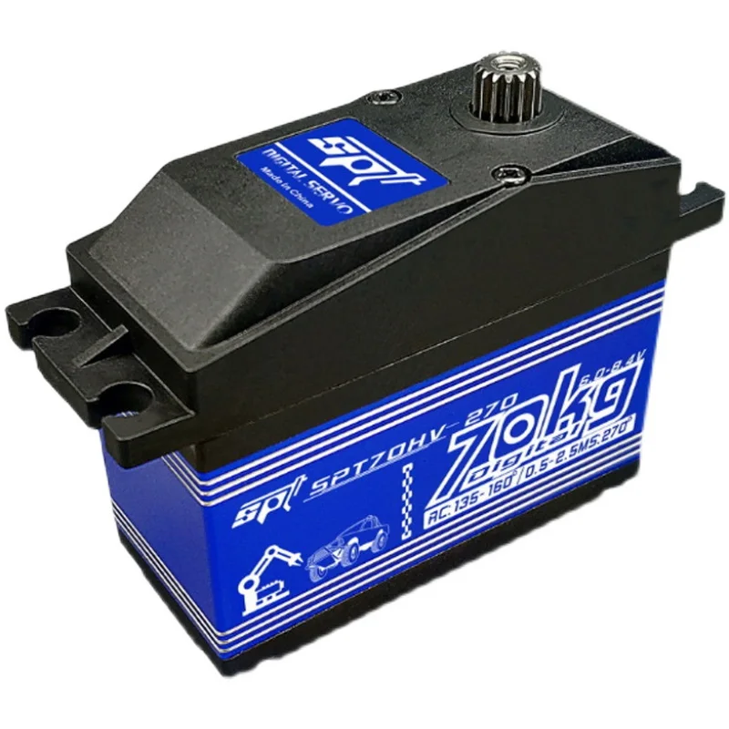 SPT70HV 70kg de velocidad alto par Servo Digital Metal Gear alto 180/270 grados para 1:5 X-MAXX KRATON Baja RC coche Robot brazo Servos