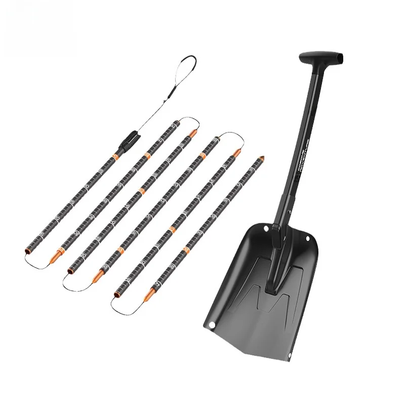 cosone-ensemble-de-sauvetage-en-neige-pour-l'exterieur-pelle-a-neige-et-sonde-de-detection-d'avalanches-facile-a-transporter-leger
