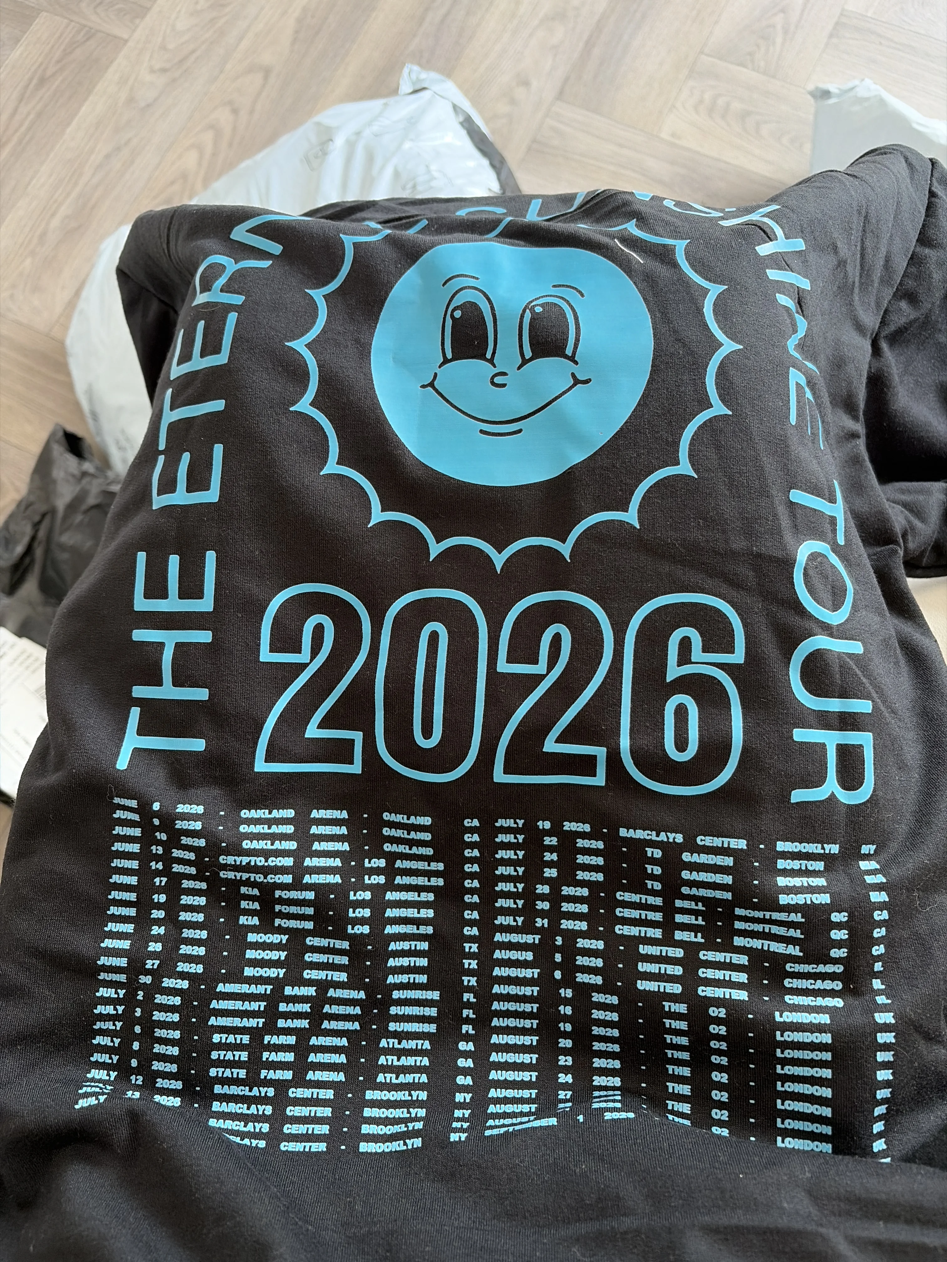 The Eternal Sunshine Tour Graphic Merch 2026 Black Hoodie Cotton Unisex Men‘s Women's Hooded Ariana Grande Fan Y2k Casual Top - view 3
