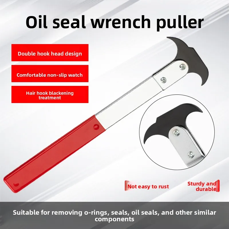 Professional oil seal wrench puller oil seal hook, double headed screwdriver dedicated oil seal disassembly and repair tool