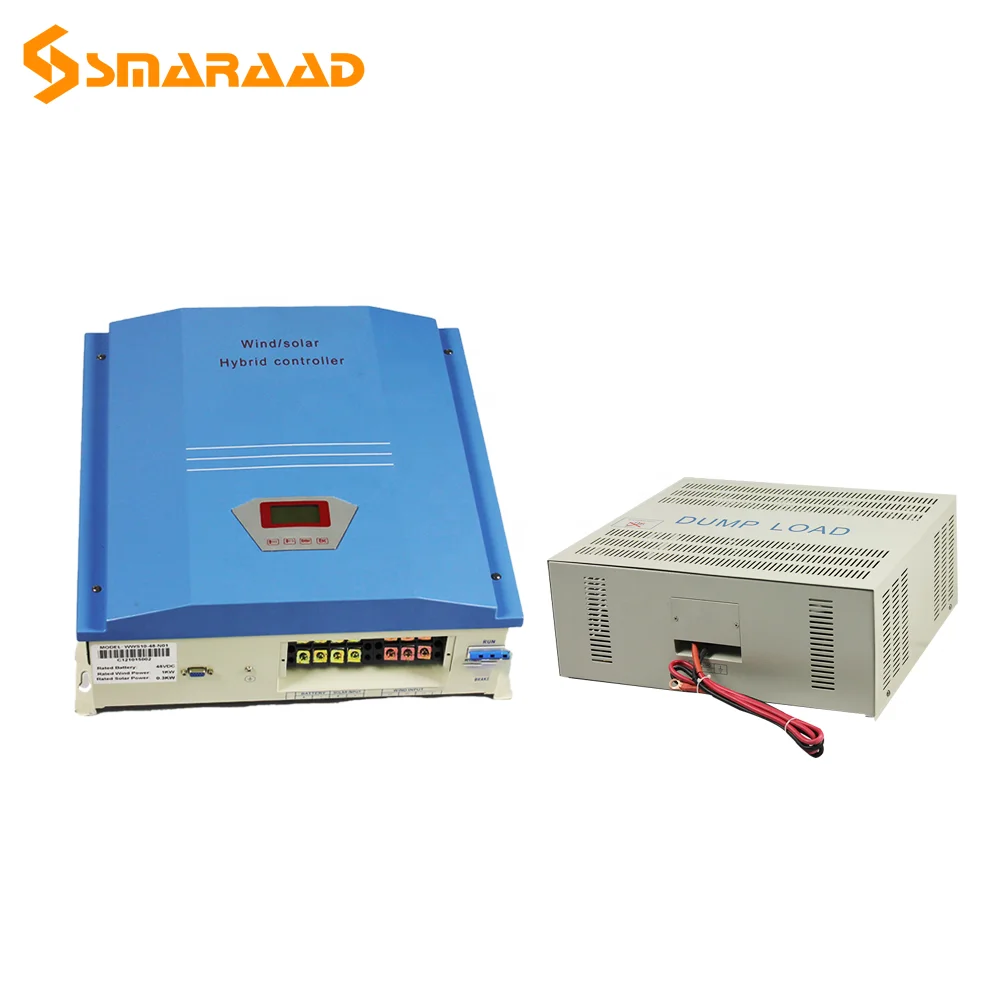 3000w 48V 96-120V Voltage Hybrid Wind and Solar LCD PWM Controller for Wind Turbine Generators