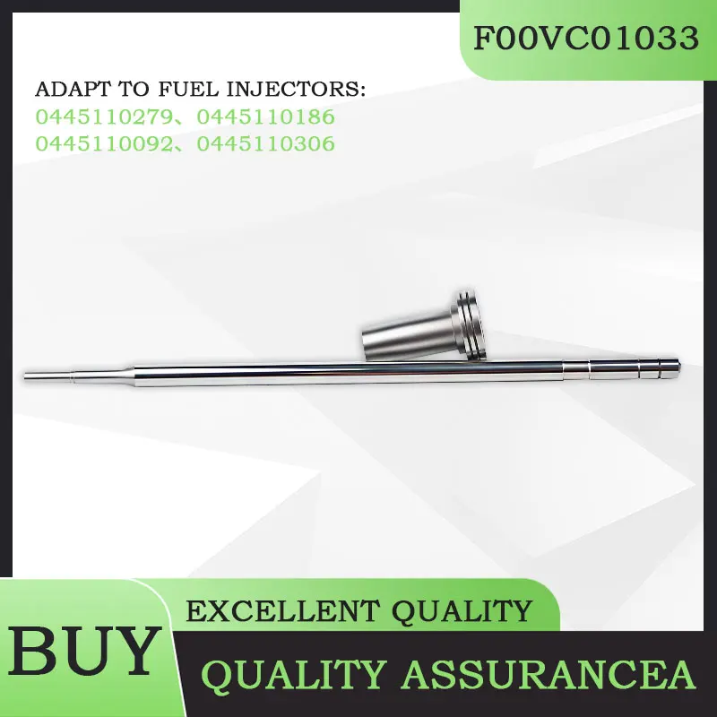 4PCS F00VC01033 (Injector Model: 0445110279 0445110186) Diesel Injector Control Valve Assembly Suitable For BOSCH LF2242