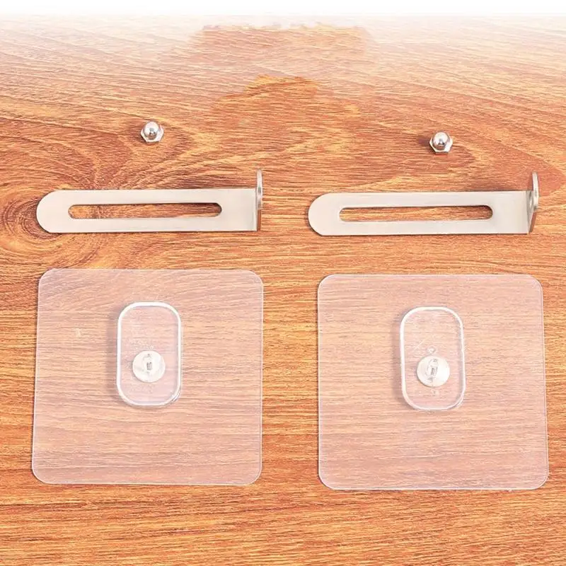 LXAF 5 PCS 자체 접착 가구 벽 앵커 어린이 안전 방지 가구 스트랩