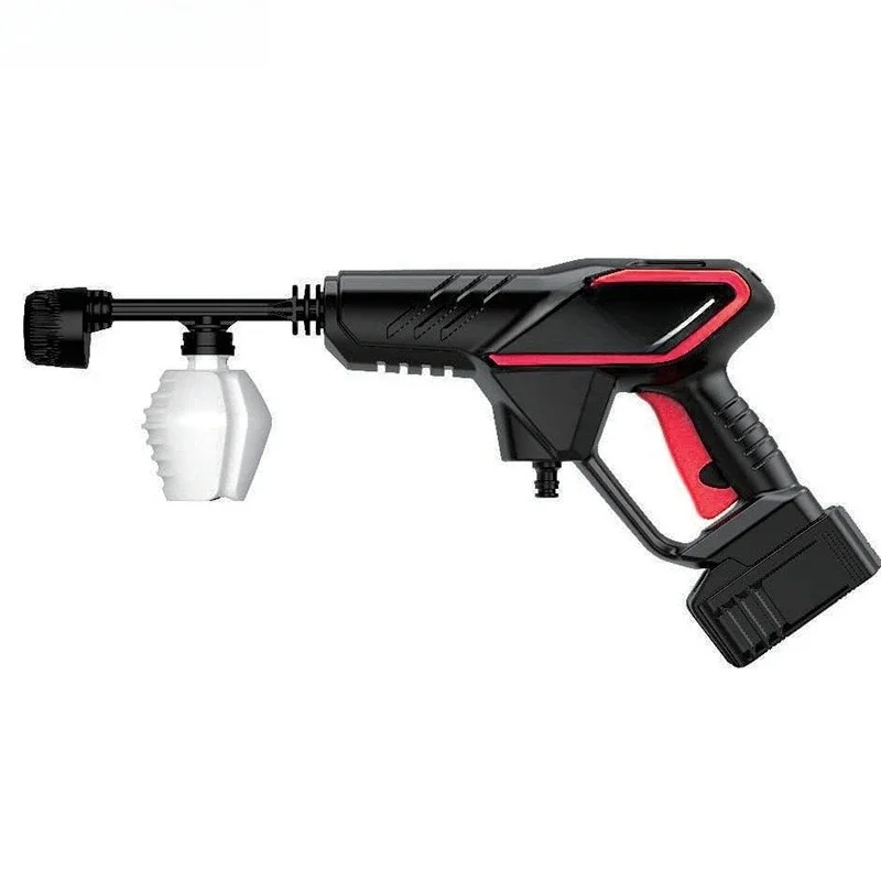 

Lithium battery car washing machine lithium battery portable high voltage brushless water gun wireless charging