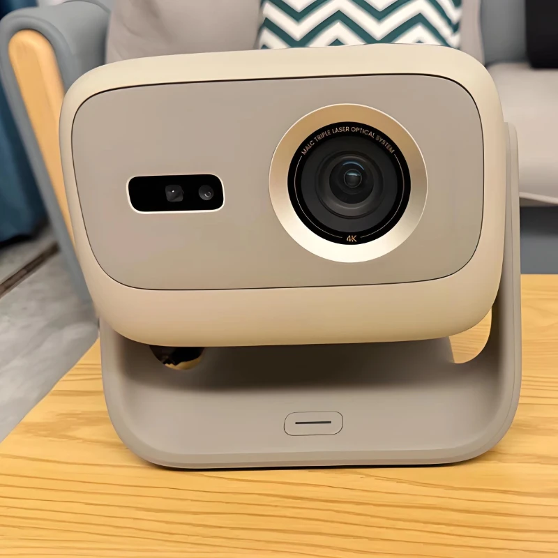 Three-color laser projector, optical zoom, HD 4k algorithm, gimbal high brightness, 1700CVIA lumens