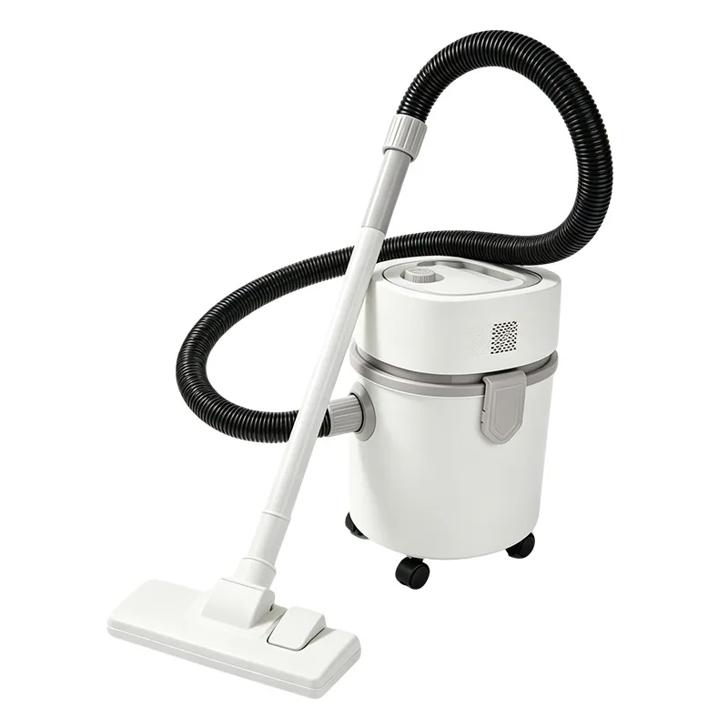 Barrel vacuum cleaner household large suction dry and wet blowing three small